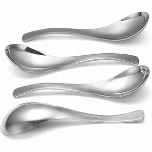 Stainless Steel‎ High Grade Thick Heavy-weight Soup Spoons